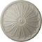 Ekena Millwork Brontes Ceiling Medallion (Fits Canopies up to 3 5/8"), 25 1/2"OD x 5 1/2"P, Pot of Cream Crackle CM25BRPCC - alternate 1